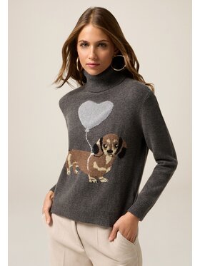 Oltre Oltre Maglione M352J005092N013 Grigio Regular Fit