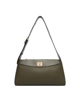 Calvin Klein Calvin Klein Torebka Mix Media Shoulder Bag LV04F3886G Zielony ciemny