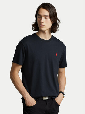 Polo Ralph Lauren Polo Ralph Lauren Футболка Bsr 710680785 Чорний Custom Slim Fit