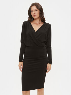 Marciano Guess Marciano Guess Коктейлна рокля 3BGK96 6230Z Черен Slim Fit