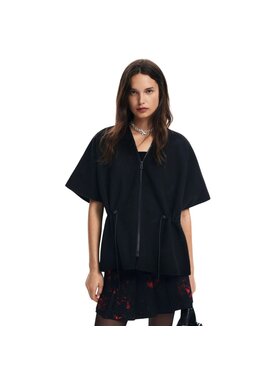 Desigual Desigual Poncho PONCHO_AVALON RICHMOND Nero Regular Fit