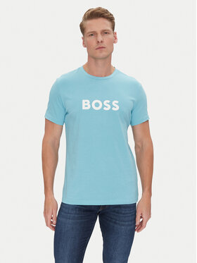 BOSS BOSS T-Shirt 50491706 Niebieski Regular Fit