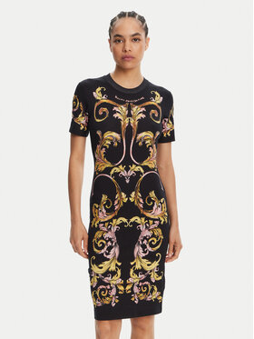 Versace Jeans Couture Versace Jeans Couture Rochie de zi 78HAO9P9 Negru Slim Fit