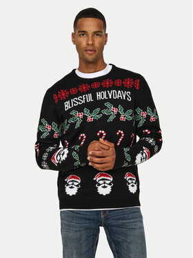 Only & Sons Only & Sons Pullover Xmas 22031171 Schwarz Regular Fit