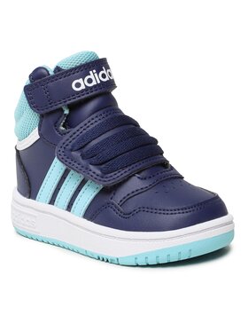 adidas adidas Обувки Hoops Mid Shoes IF5314 Син