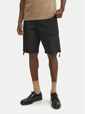Jack&Jones Jack&Jones Szövet rövidnadrág Barkley 12248685 Fekete Regular Fit