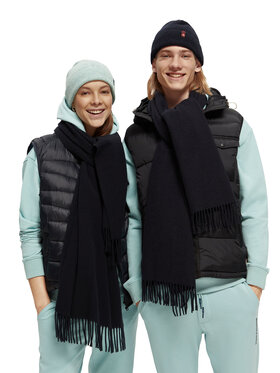 Scotch & Soda Scotch & Soda Šalikas 169440 Tamsiai mėlyna