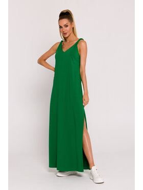 Made of Emotion Made of Emotion Vestito estivo M791 Verde Generous Fit