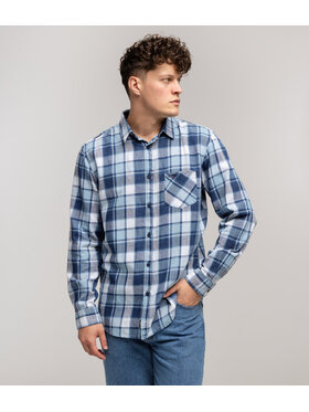 Lee Cooper Lee Cooper Koszula SCOTT 5817 Niebieski Regular Fit