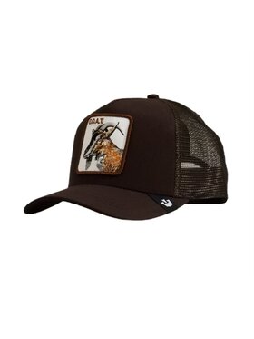 Goorin Bros Goorin Bros Czapka z daszkiem The Goat Trucker Brązowy
