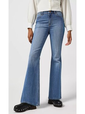 Wrangler Wrangler Jeansy Fierce Flare Niebieski Flare Fit