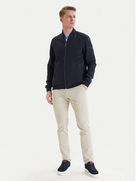 Bugatti Bugatti Felpa 8750-75174C Blu scuro Regular Fit