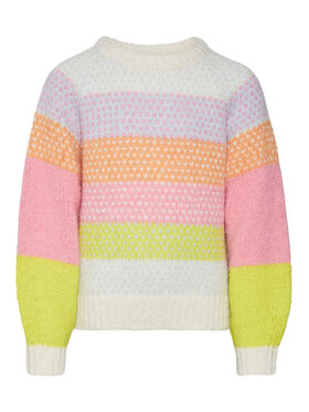 Vero Moda Girl Vero Moda Girl Sweter 10291137 Kolorowy Regular Fit