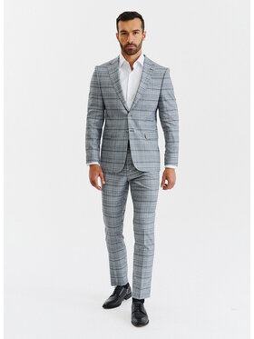 Pako Lorente Pako Lorente Spodnie garniturowe P23SF-6G-032 Szary Slim Fit