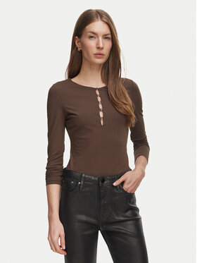 Guess Guess Bodi W6BP21 K6256 Rjava Slim Fit