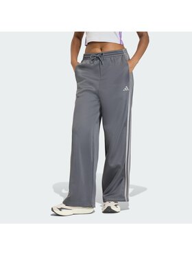 adidas adidas Spodnie dresowe Stadium 3-Stripes Szary Loose Fit