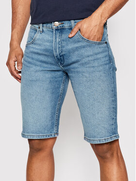 Wrangler Wrangler Szorty jeansowe Colton W15VYL29R Niebieski Regular Fit