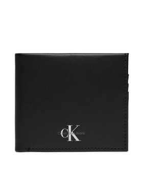 Calvin Klein Jeans Calvin Klein Jeans Portofel Mare pentru Bărbați Monogram Soft Bifold W/Coin K50K511456 Negru