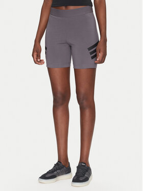 adidas adidas Cyklistické šortky Future Icons 3-Stripes JE0170 Šedá Slim Fit