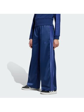 adidas adidas Spodnie materiałowe 168983 Niebieski jasny Loose Fit
