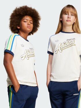 adidas adidas T-Shirt 158415 Biały Loose Fit