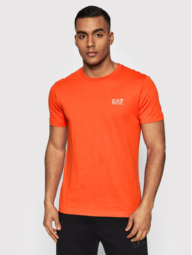 EA7 Emporio Armani EA7 Emporio Armani T-Shirt 8NPT51 PJM9Z 1484 Orange Regular Fit