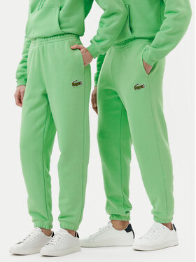 Lacoste Lacoste Pantaloni trening XH2750 Verde Relaxed Fit