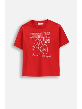 Coccodrillo Coccodrillo T-Shirt WC6143202TUG-009 Czerwony Regular Fit