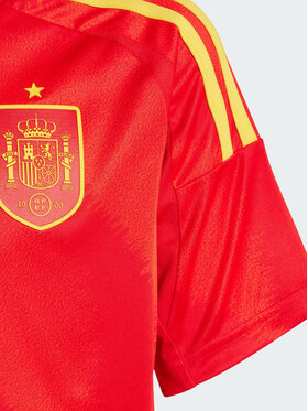 adidas adidas Koszulka techniczna Spain 24 Home Jersey Czerwony Regular Fit