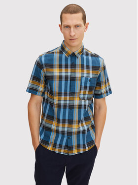 Tom Tailor Tom Tailor Риза 1031045 Син Regular Fit