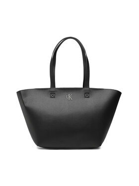 Calvin Klein Jeans Calvin Klein Jeans Rankinė Minimal Monogran Shopper28 K60K610687 Juoda