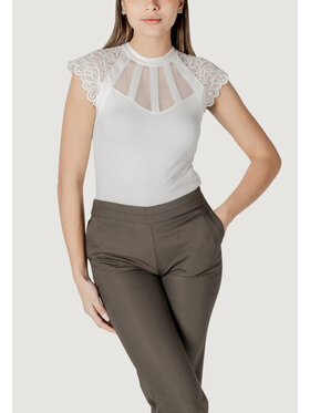 Morgan De Toi Morgan De Toi T-shirt 222-DEMANE Bianco Shirt Fit