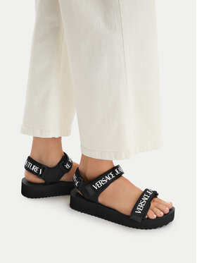 Versace Jeans Couture Versace Jeans Couture Σανδάλια 80VA3SX4 ZS630 Μαύρο