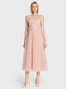 Red Valentino Red Valentino Cocktail obleka 1R3VA22L6LB Roza Regular Fit