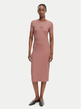 Calvin Klein Jeans Calvin Klein Jeans Vasarinė suknelė LV044F241G Šviesiai ruda Slim Fit