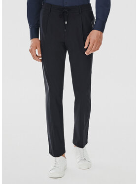 Pako Lorente Pako Lorente Spodnie garniturowe P24WF-6G-001 Granatowy Super Slim Fit