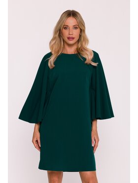 Stylove Stylove Sukienka elegancka s426 Zielony A-Line Fit