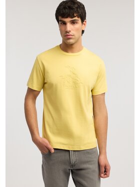 Trussardi Trussardi T-Shirt G0278300125N028 Żółty Regular Fit