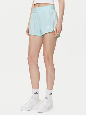 adidas adidas Sportovní kraťasy Hyperglam Woven JP4774 Tyrkysová Regular Fit