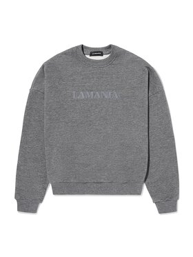 La Mania La Mania Felpa LOW Grigio Classic Fit
