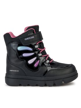 Geox Geox Stiefel J Willaboom Girl B A J36HWA 054FU C9240 D Schwarz
