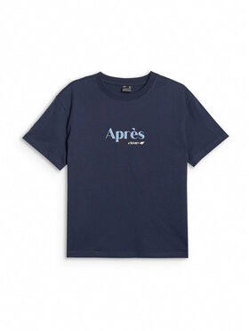 4F 4F T-Shirt APRES SKI Granatowy Boxy Fit