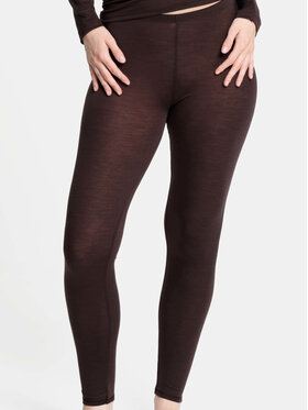 Sylvia Speidel Sylvia Speidel Legginsy 50346 Brązowy Slim Fit