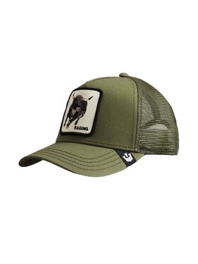 Goorin Bros Goorin Bros Czapka z daszkiem The Rager Olive Trucker Zielony