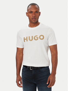 HUGO HUGO T-Shirt Dulivio_U263 50564790 Weiß Regular Fit