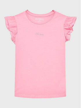 Guess Guess Bluse J3GP03 K6YW1 Rosa Regular Fit