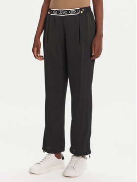 Liu Jo Sport Liu Jo Sport Spodnie materiałowe TF5192 T004A Czarny Regular Fit