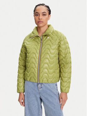 K-Way K-Way Demisezoninė striukė Soje K71421W Žalia Slim Fit