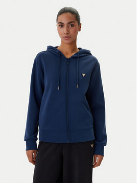 Guess Guess Pulóver V4YQ06 KCAY2 Sötétkék Regular Fit