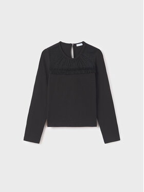 Mayoral Mayoral Bluză 7.043 Negru Regular Fit